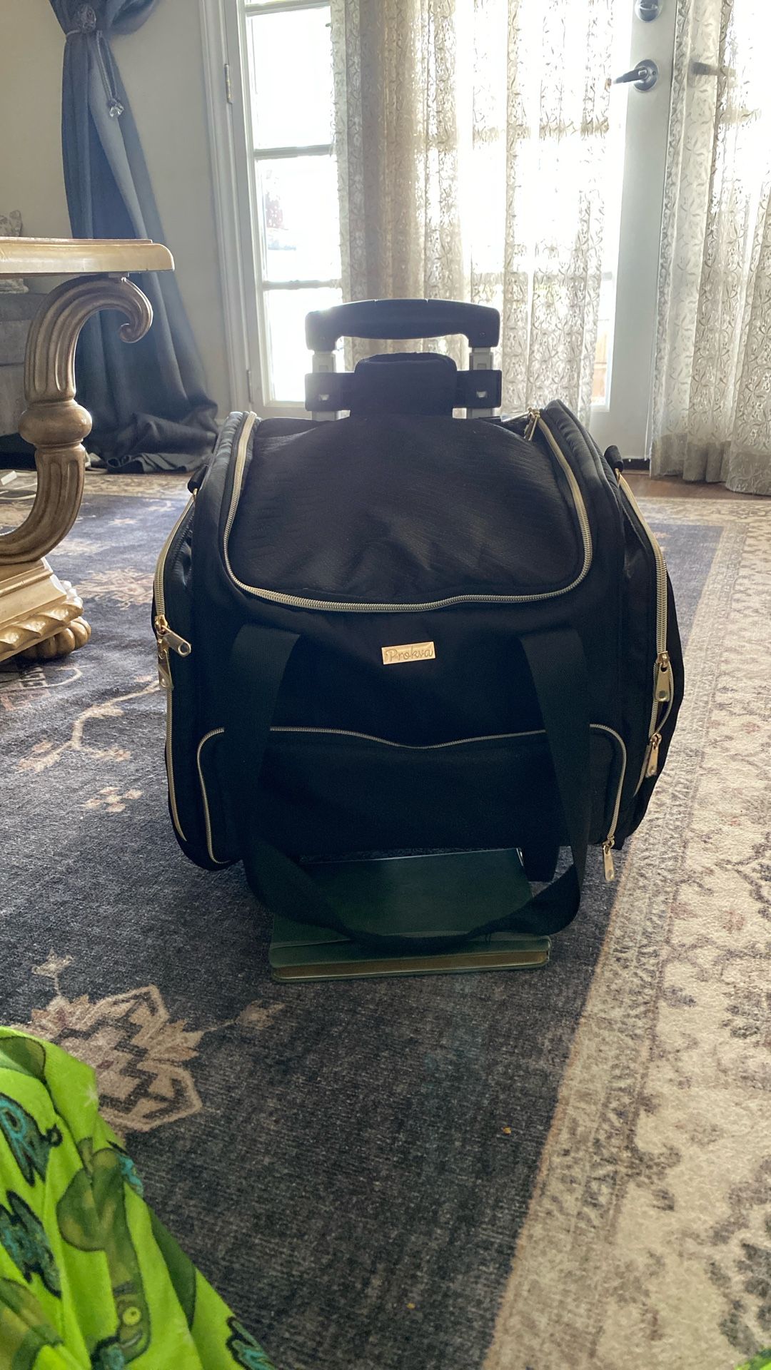 Rolling Makeup Case Bag
