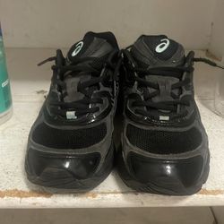 ASICS gel nyc black graphite grey light blue