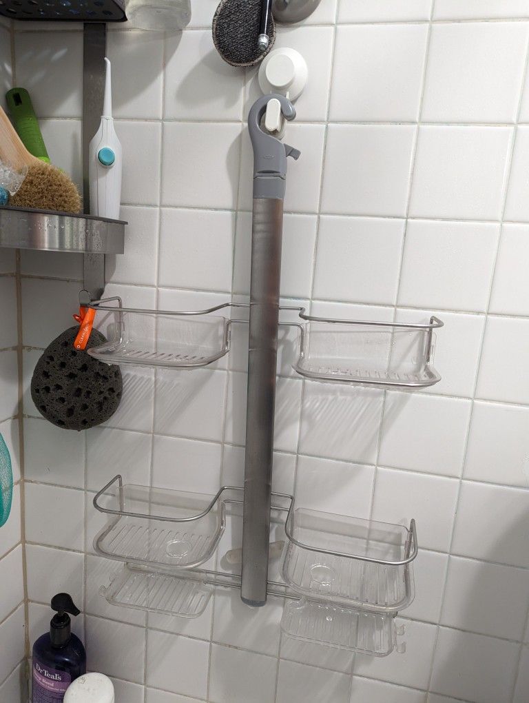 Oxo Good Grips Aluminum Shower Caddy