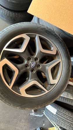 Subaru OEM Alloy Wheel with Tire