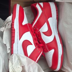 Men’s Red Dunks 