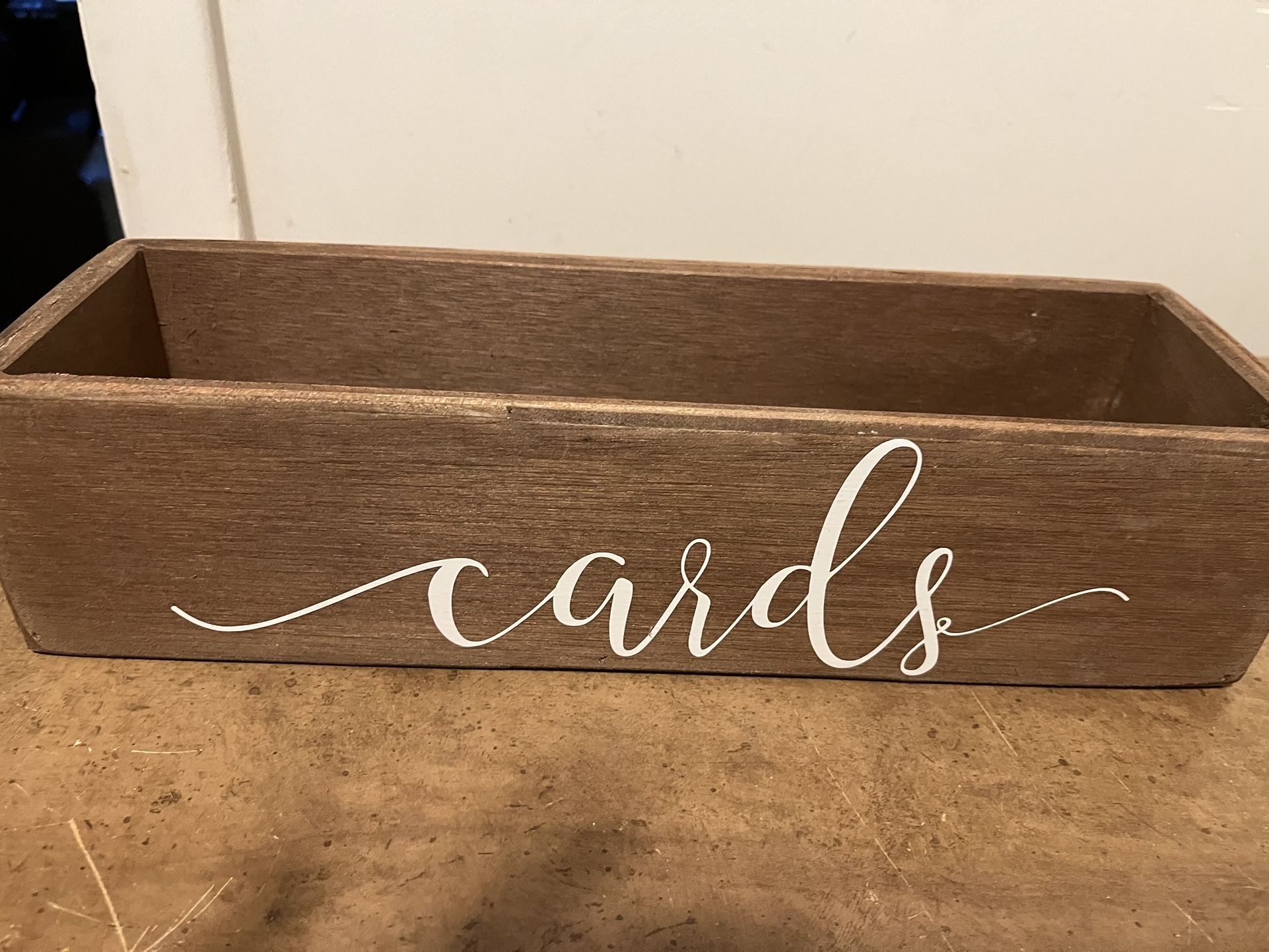 New Cards box