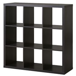 IKEA  KALLAX Shelf Unit. Black-Brown