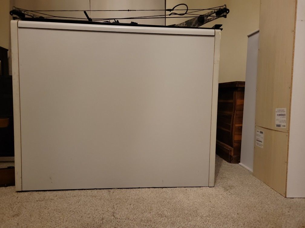 1 Big Top Bottom Filing Cabinet Real Deep Inside