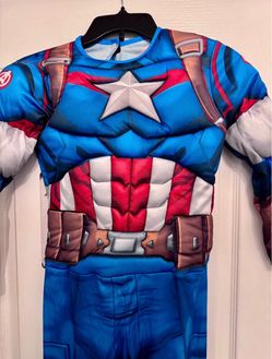 HALLOWEEN COSTUMES/ KIDS MEDIUM CAPTAIN AMERICA