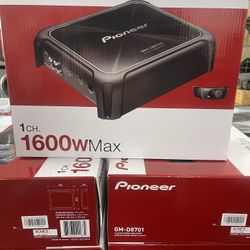 Pioneer 1ch 1600w Car Amplifier 