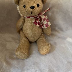 Burlap Bear Vintage 