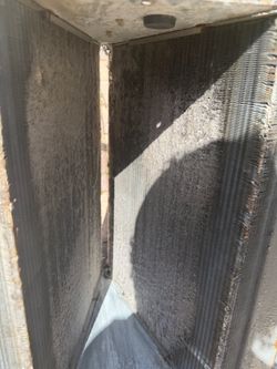 Air handler coil clean dm