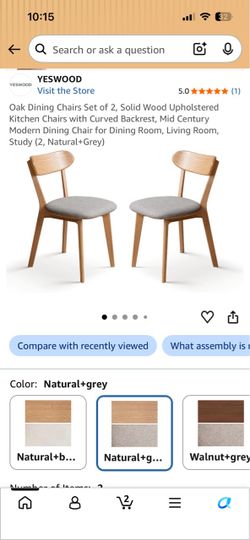 2 dining chairs