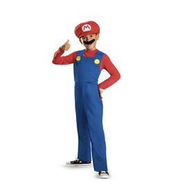 Mario costume size 4-6