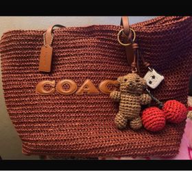 Coach Large Tote w/Charms