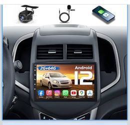 9” Double Din Radio For Chevy Aveo Sonic 2011-2015: 9" 1280 * 800 Stereo