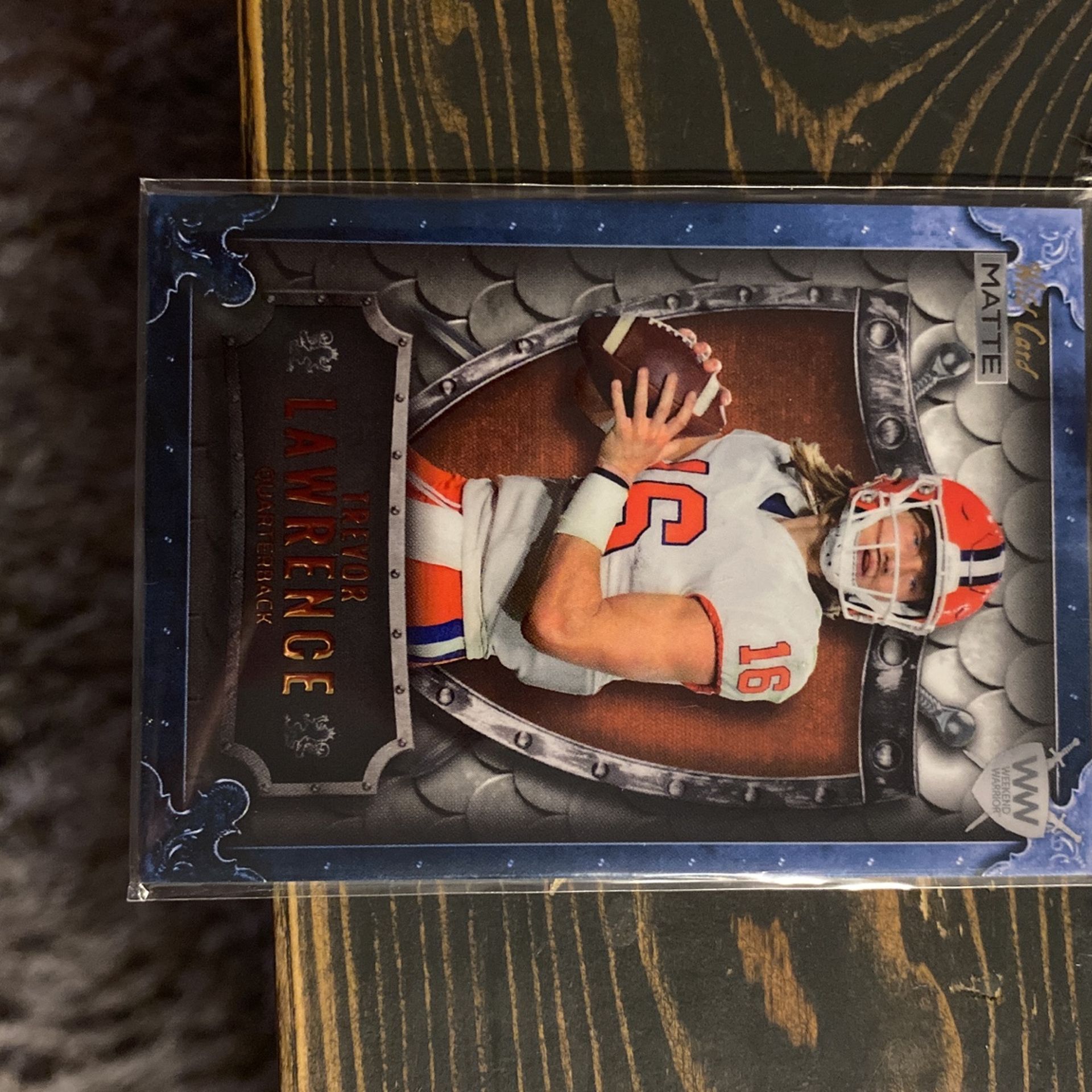 Trevor Lawrence Cascade Football Card