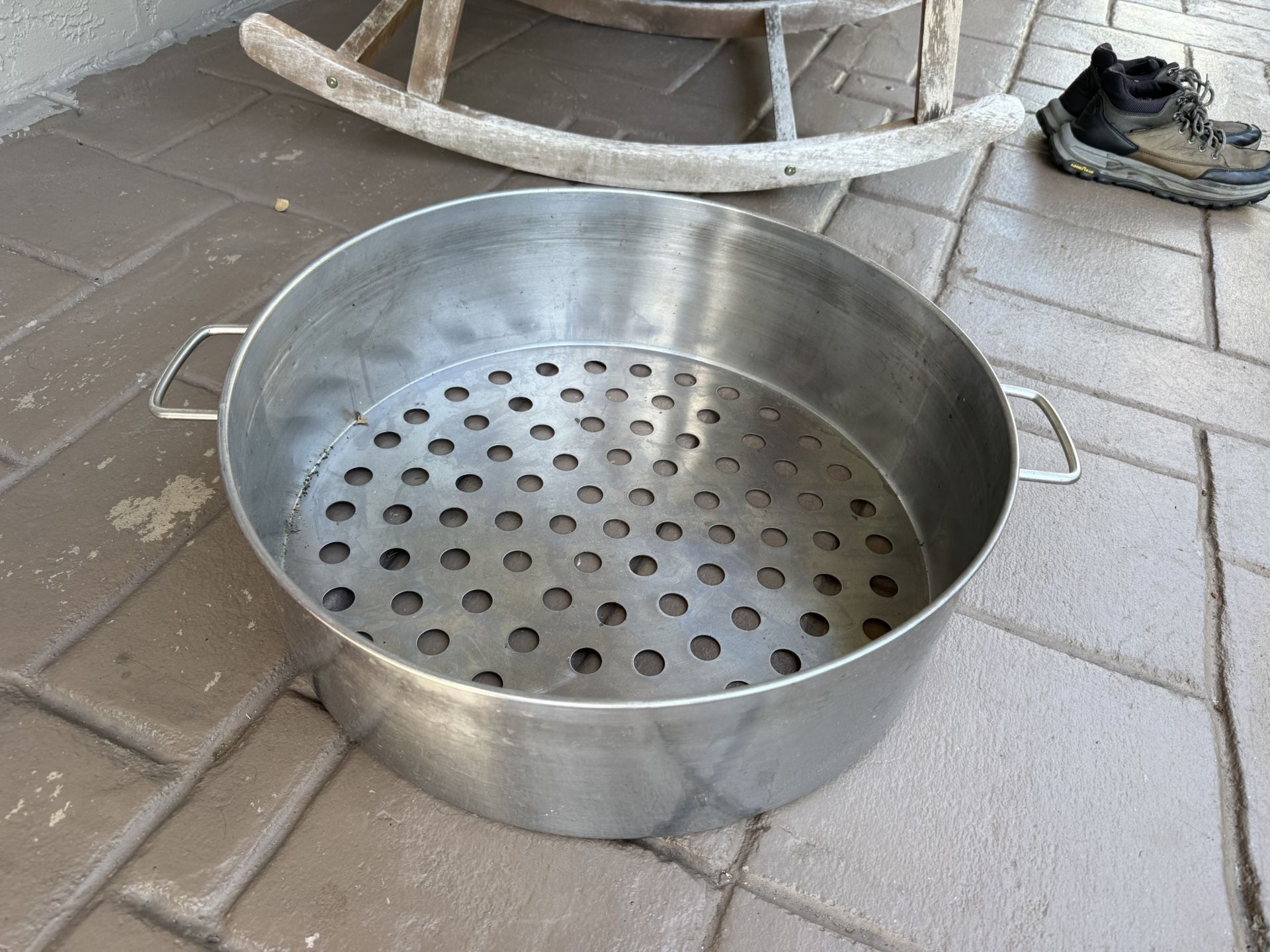 Large Stainless Collander Steamer