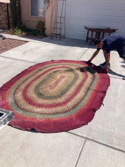 Big antique rug