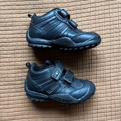 Geox Savage Black School Shoes, EU26, US9