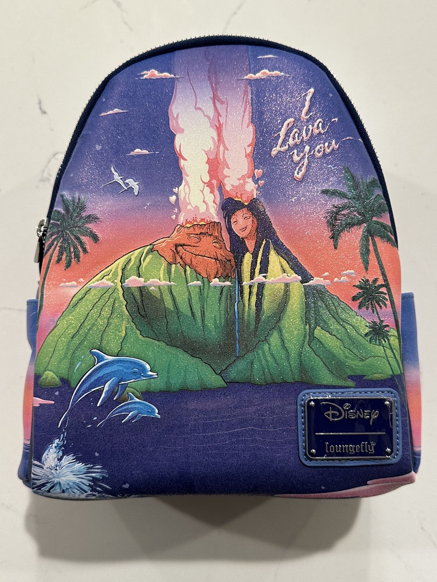 Loungefly Disney x Pixar - I Lava You Mini Backpack - LE1000 Bag NWT -