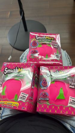 BRAND NEW DRAGON FRUIT SQUISHYS