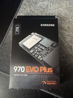 SSD 970 evo plus