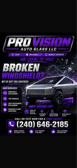 Broken windshields