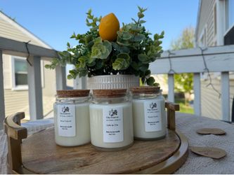 Hand-Poured Artisanal Soy Candle