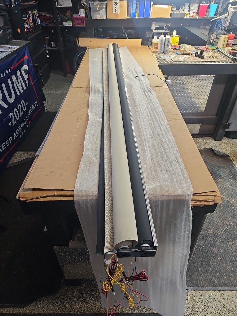 Brand New McD Electric Day/night Rv Windshield Shade