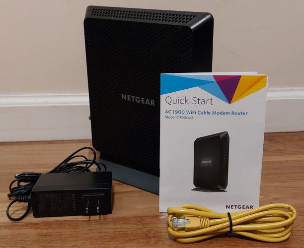 Netgear C7000v2 Nighthawk WiFi Modem Router