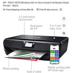 Hp ENVY 5070 wireless printer
