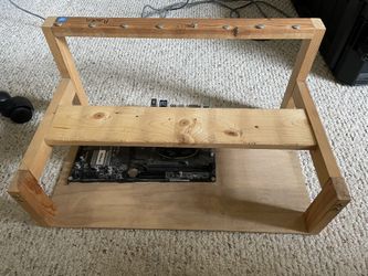 Mining Rig Frame & Motherboard