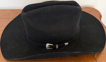Western Hat Size 7 Men’s Black Cowboy Calzatti