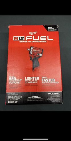 Milwaukee Fuel 1/2” Stubby Impact 2563-20