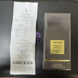 Tom Ford Tobacco Vanille 100ml – Sealed w/ Receipt – $300
