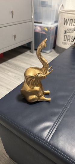 Elefante vintage bronze
