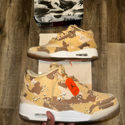 Jordan 3 Desert Camo Size 10M