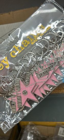 Set of 12 California Souvenir Keychain, I Heart LA baseball Keychain, I Heart Los Angeles Keychain (blue LA), Dodgers Gift Ideas