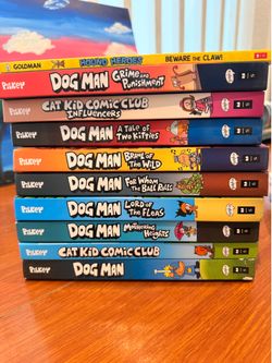 Dog man collection 10 books