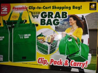 Grab Bag Clip-to-cart Shopping Bag