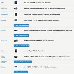 Custom Built Gaming PC