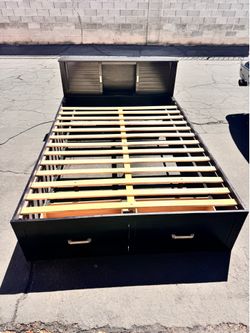 Queen bed frame