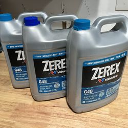 7.5L Zerex G48 Coolant (opened bottles)