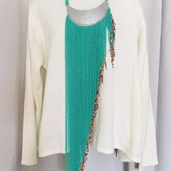 Turquoise Beaded Necklace 