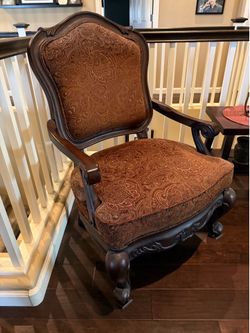High back chairs (2)
