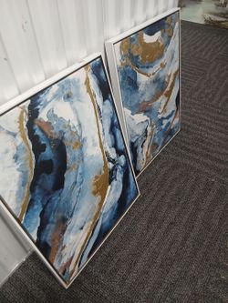 Pair of oil paintings