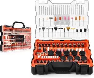 480Pcs Rotary Tool Accessories Kit, 1/8 inch Shank Rotary Tool Accessory Set, Multi Purpose Universal Kit for Cutting, Drilling, Grinding, Polishing, 