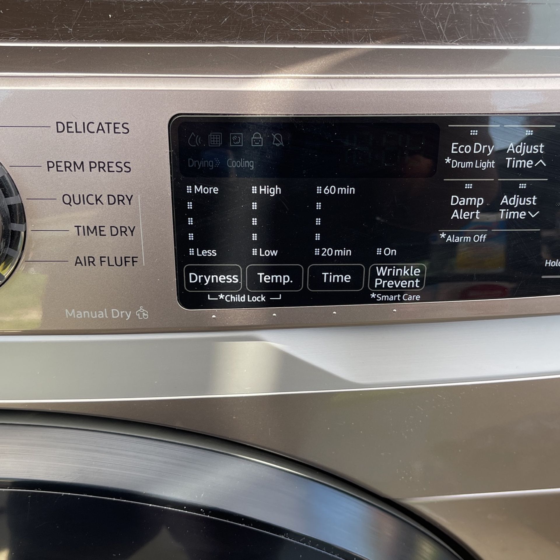 SAMSUNG, Gas Dryer, Multisteam Moisture Sensor for Sale in Hemet, CA