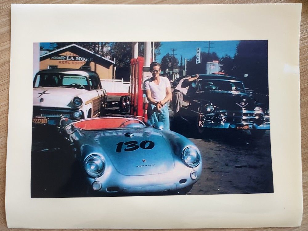 Photos Lot-three! James Dean And Porsche