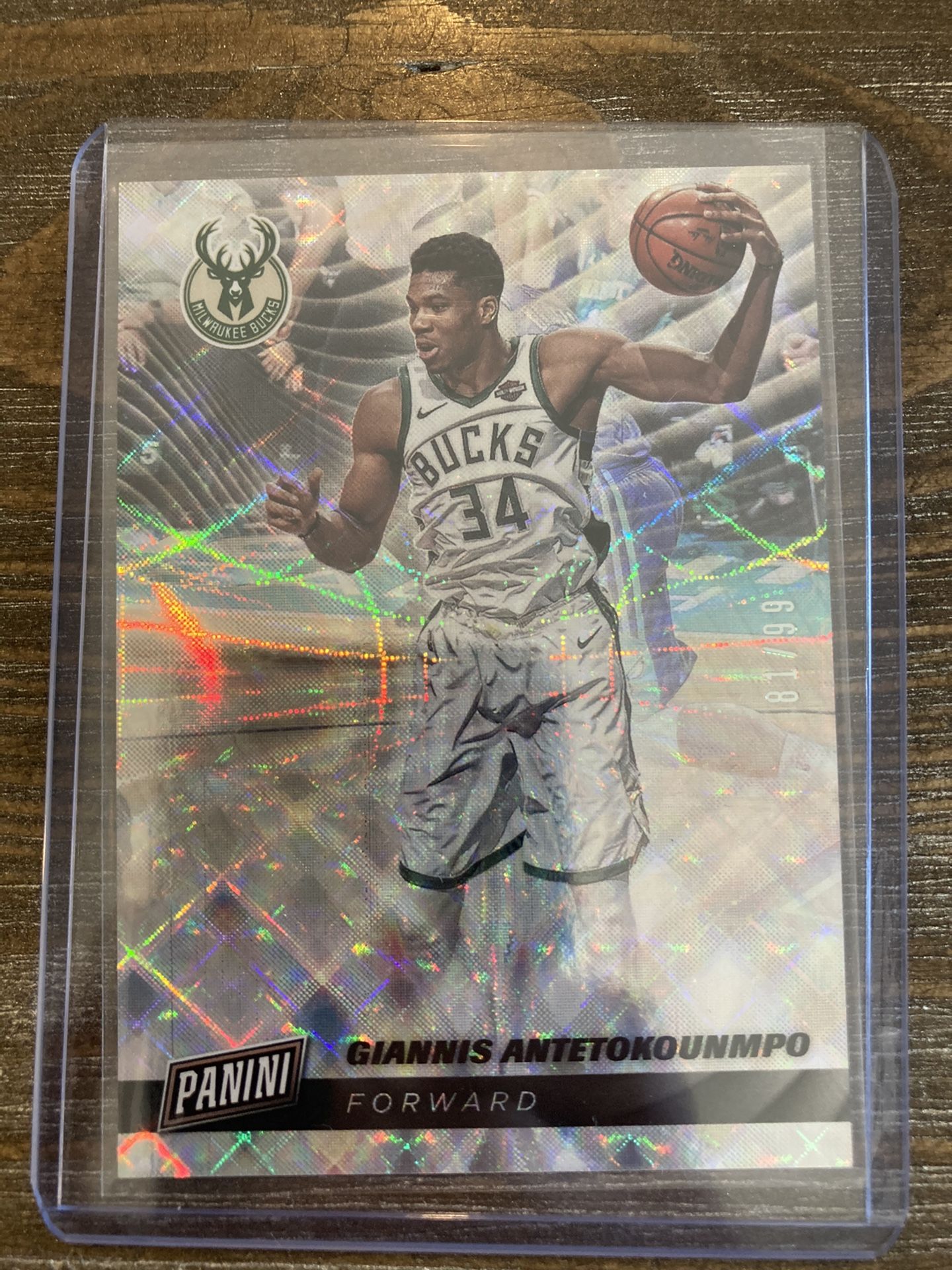2019 Panini Cyber Monday Future Franes Giannis Antetokounmpo 81/99 Mint Rare