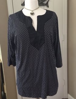 Lauren Polk Dot Blouse