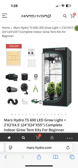 MarsHydro Grow Tent (TENT ONLY/NO ACCESSORIES)