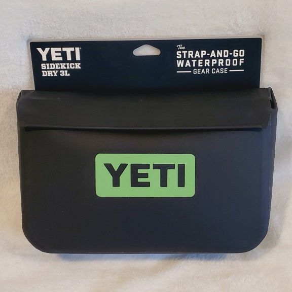 YETI 3L Sidekick Dry Gear Case: Black And Canopy Green *BRAND NEW*